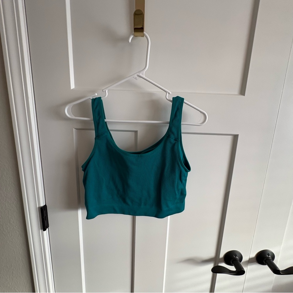Ladies, jockey, large, EUC, fitness, workout, athletic, supportive, bra.